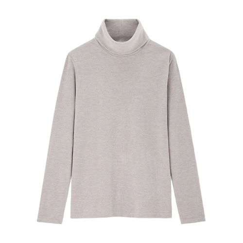 UNIQLO 优衣库 HEATTECH 女士两翻领打底衫 428327