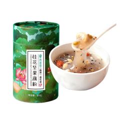 QINGYUANTANG 青源堂 藕粉桂花坚果 350g+佳宝 小芒果水果干 18g