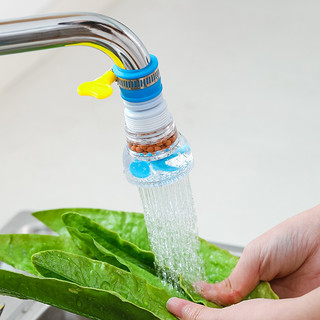 怡欣 水龙头防溅头加长延伸起泡器厨房自来水花洒节水可旋转过滤喷头嘴