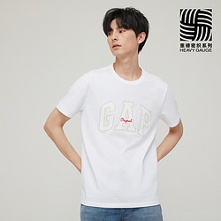 Gap 盖璞 848801 2021 男女LOGO纯棉短袖T恤