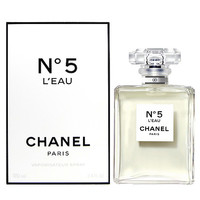 香奈儿（Chanel） 5号之水女士清新淡香水 5号之水100ml