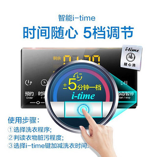 Haier 海尔 洗衣机（Haier）全自动滚筒直驱变频静音超薄