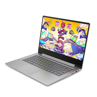 Lenovo 联想 小新 潮 7000 14 8代酷睿版 14.0英寸 轻薄本 银色(酷睿i5-8250U、R535、8GB、128GB SSD+2TB HDD、1080P、IPS）