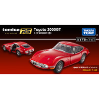 TAKARA TOMY 多美 TOMY多美卡合金跑车模型玩具tomica黑盒旗舰版跑车2000GT红148364