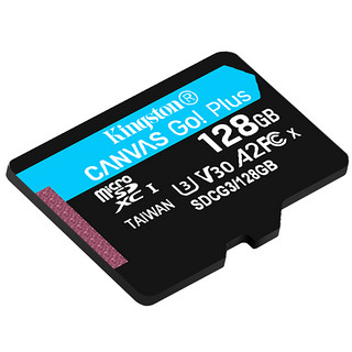 Kingston 金士顿 SDCG3 Micro-SD存储卡 128GB（UHS-I、V30、U3、A2）