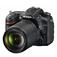 Nikon 尼康 D7200 APS-C画幅 数码单反相机 黑色 AF-S DX 18-140mm F3.5 ED VR 变焦镜头 单镜头套机