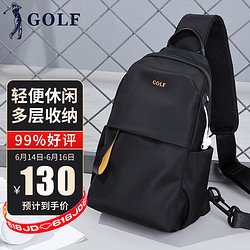 GOLF 高尔夫 胸包5I507367J黑色