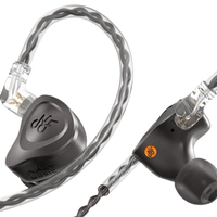 NF AUDIO NA2+ 入耳式挂耳式有线耳机 商务黑 3.5mm
