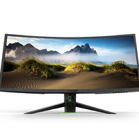 HKC 惠科 ANT341UC 34英寸 VA 曲面 FreeSync 显示器（3440×1440、100Hz、90%DCI-P3）