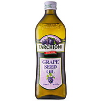 FARCHIONI 福奇（FARCHIONI）葡萄籽油 1L 意大利原瓶原装进口中式家庭烹饪炒菜油烟少健康食用油