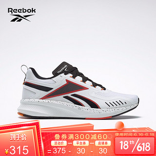 Reebok 锐步 运动健身RBK-Fusium Run 20男女低帮跑步鞋FU8185 FU8185_白色/黑色/红色 36.5