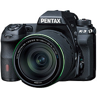 PENTAX 宾得 K3 APS-C画幅 数码单反相机 黑色 18-135mm F3.5 WR 变焦镜头 单镜头套机