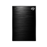 SEAGATE 希捷 Backup Plus系列 2.5英寸Micro-B便携移动硬盘 2TB USB 3.0 典雅黑