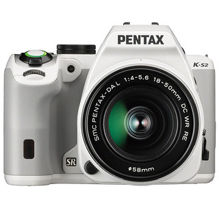 PENTAX 宾得 KS2 APS-C画幅 数码单反相机 白色 18-50mm F4.0 WR 变焦镜头 单镜头套机