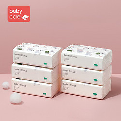 babycare 婴儿柔纸巾 M码 100抽*6包