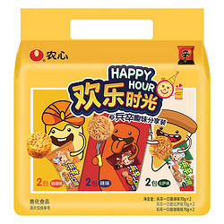 NONGSHIM 农心 欢乐时光兵卒6连包组合（辣味*2咖喱味*2披萨味*2） 70g*6袋