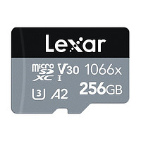 Lexar 雷克沙 MicroSD存儲卡 256GB（UHS-I、V30、A2)