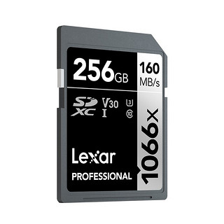 Lexar 雷克沙 PROFESSIONAL SD存储卡 256GB（UHS-I、V30、U3）