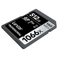 Lexar 雷克沙 PROFESSIONAL SD存储卡 512GB(UHS-I、V30、U3)