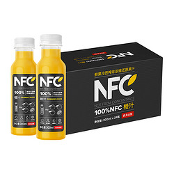 NONGFU SPRING 农夫山泉 100%NFC橙汁果汁饮料300ml*24瓶