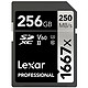 Lexar 雷克沙 PROFESSIONAL SD存储卡 256GB（UHS-II、V60、U3)