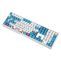 CHERRY 樱桃 MX 3.0S白鲨定制版 109键 有线机械键盘 白色 Cherry红轴 无光