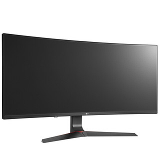 LG 乐金 34英寸曲面屏 准2K显示器144Hz 21:9带鱼屏 IPS面板 34GL750-B