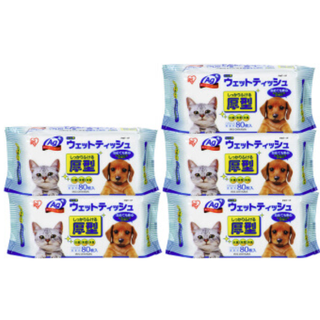 IRIS 爱丽思 猫狗通用 银离子宠物湿巾