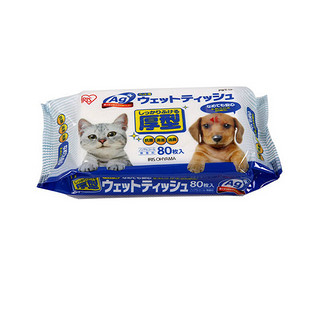 IRIS 爱丽思 猫狗通用 银离子宠物湿巾