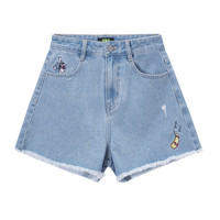 Semir/森马 10-9321122042 女士牛仔短裤