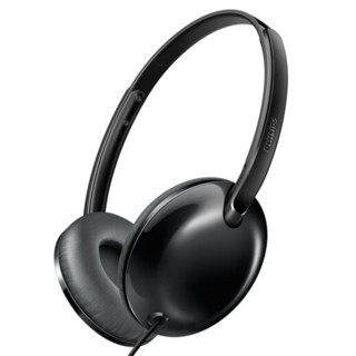 PHILIPS 飞利浦 Flite SHL4405 耳罩式头戴式有线耳机 黑色 3.5mm