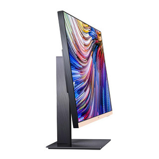 KOIOS 科欧斯 K2720UO 27英寸4K广色域 IPS HDR 10bit旋转升降 专业设计显示器 黑色