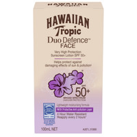 Hawaiian Tropic 夏威夷热带 【银联爆品日】Hawaiian Tropic 多重防护防晒乳液SPF50+ 100ml 水润隔离防护养肤