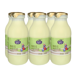 FRISIAN COW 弗里生乳牛 哈密瓜牛奶饮品饮料 243ml*6瓶