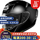 SHOEI 日本进口SHOEI单镜片摩托车头盔防护防摔防雾X14跑盔赛车全盔 亮黑 L