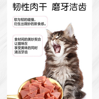 wanpy顽皮猫香脆软片25g*8三文鱼猫零食宠物三文鱼好吃猫粮干粮