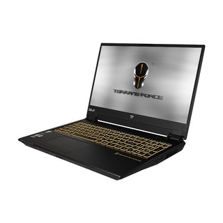 TERRANS FORCE 未来人类 T5X 15.6英寸 游戏本 黑色(酷睿i7-9750H、RTX 2070 8G、16GB、1TB SSD+1TB HDD、4K、60Hz、T5X-2070-97SH2)