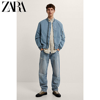 ZARA [折扣季]男装 棉质飞行员夹克外套 00706442405