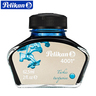 Pelikan 百利金 非碳素墨水钢笔水62.5ml土耳其蓝4001