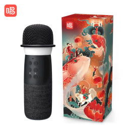唱吧 G1无线蓝牙麦克风 话筒音响一体 黑色