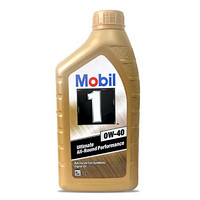 Mobil 美孚 1号 0W-40 SN 全合成机油 1L 8瓶装