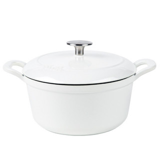 Fissler 菲仕乐 食色系列 珐琅铸铁锅 20cm 白色