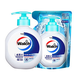 Walch 威露士 健康抑菌洗手液 525ml+补充装 525ml