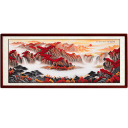 尚得堂 吕元忠《鸿运当头》 165×85cm 国画山水画 装饰挂画 宣纸