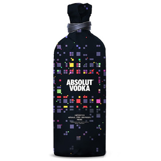 绝对伏特加（Absolut Vodka）原味繁华瓶装700ml进口洋酒 40度白色烈酒