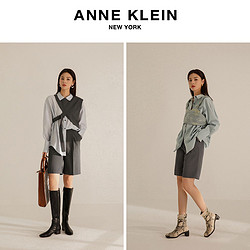 ANNE KLEIN 安妮·克莱因 BAE2214SUA  女款休闲直筒五分裤