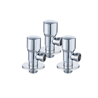 submarine 潜水艇 F202 加厚冷热通用角阀 三只装