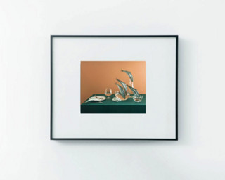 AORTA 作品《鱼悦》30×33cm Giclée Art影像工艺 Passepartout内衬装裱 限量50版