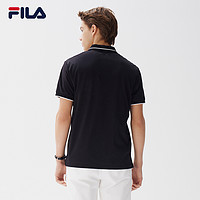 FILA 斐乐 官方男子短袖polo衫2021年夏季新款百搭时尚商务polo衫