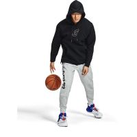 UNDER ARMOUR 安德玛 官方UA Baseline男子抓绒运动长裤Under Armour1356781 灰色011 L